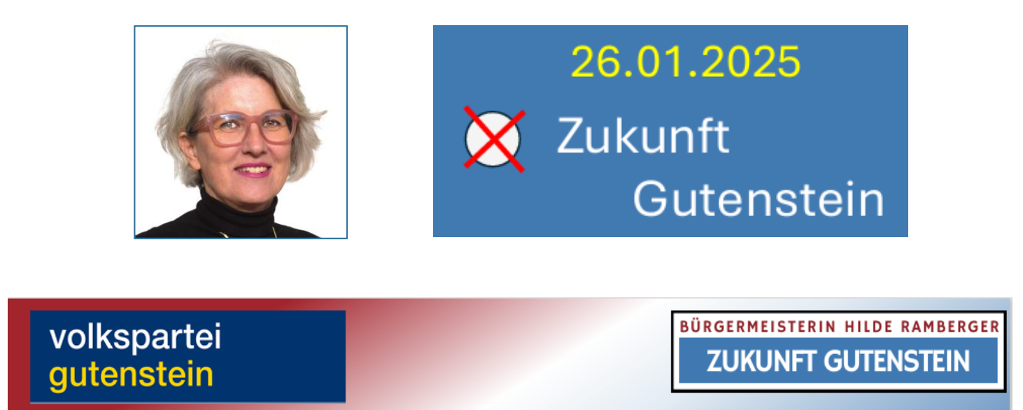 Gemeinderatswahl 2025 Gutenstein Liste Zukunft Gutenstein Gemeinderatswahl 2025 Gutenstein Liste Zukunft Gutenstein